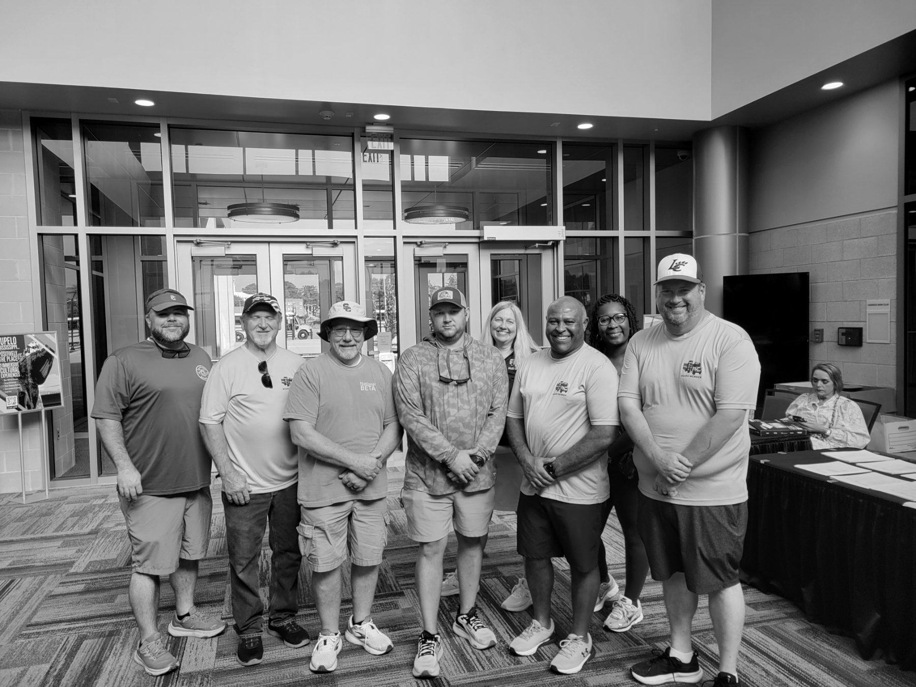 MAPT board members at conference registration